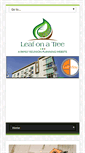 Mobile Screenshot of leafonatree.com
